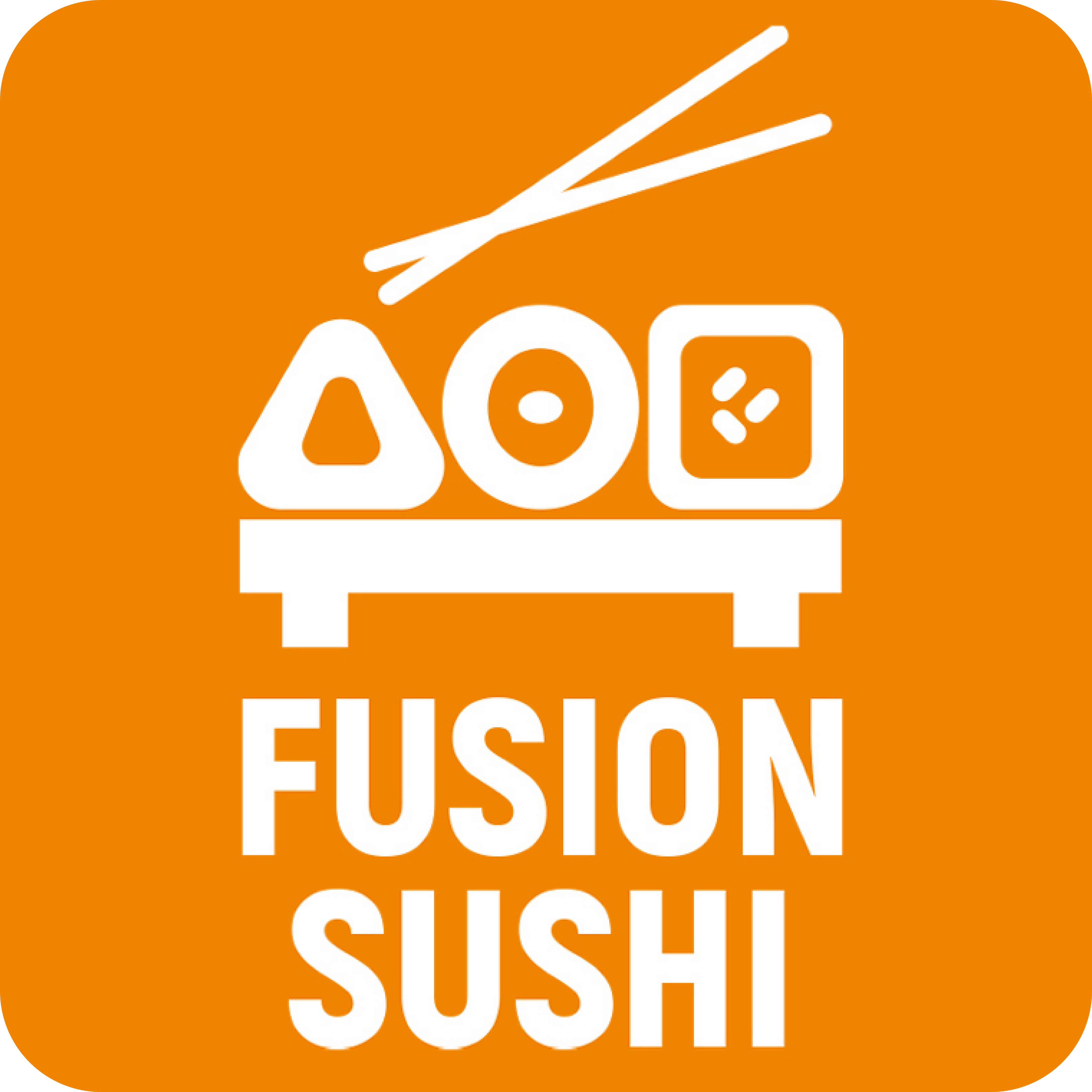 🧡Фэст! Суши 40шт 34р навынос и с доставкой от "Fusion sushi"